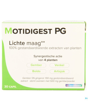 Motidigest pg pharmagenerix caps 30
