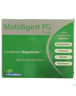Motidigest pg pharmagenerix caps 30