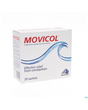Movicol sachets zakjes 20 x 13,8 pi pharma pip
