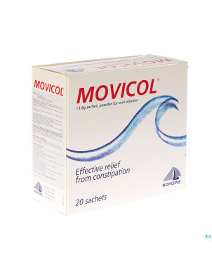 Movicol sachets zakjes 20 x 13,8 pi pharma pip