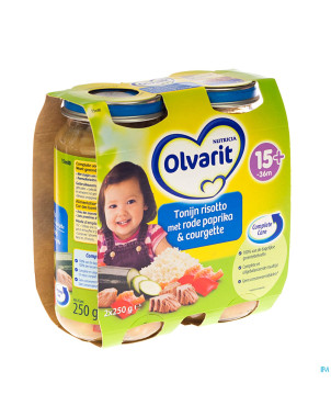 Olvarit risotto au thon    2x250g 568868