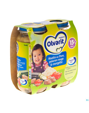 Olvarit risotto au thon    2x250g 568868