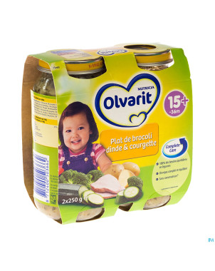 Olvarit plat broccoli-dinde    2x250g 568882