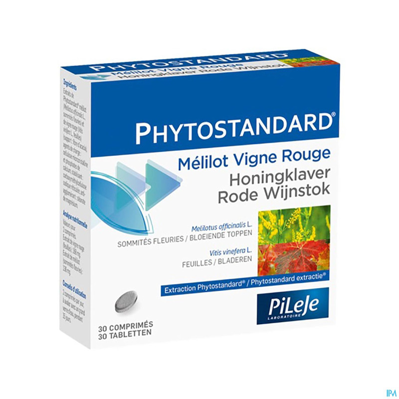 Phytostandard melilot-vigne rouge  comp 30 blister