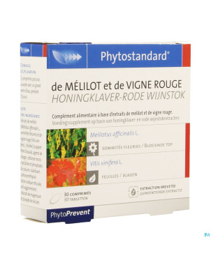 Phytostandard melilot-vigne rouge  comp 30 blister