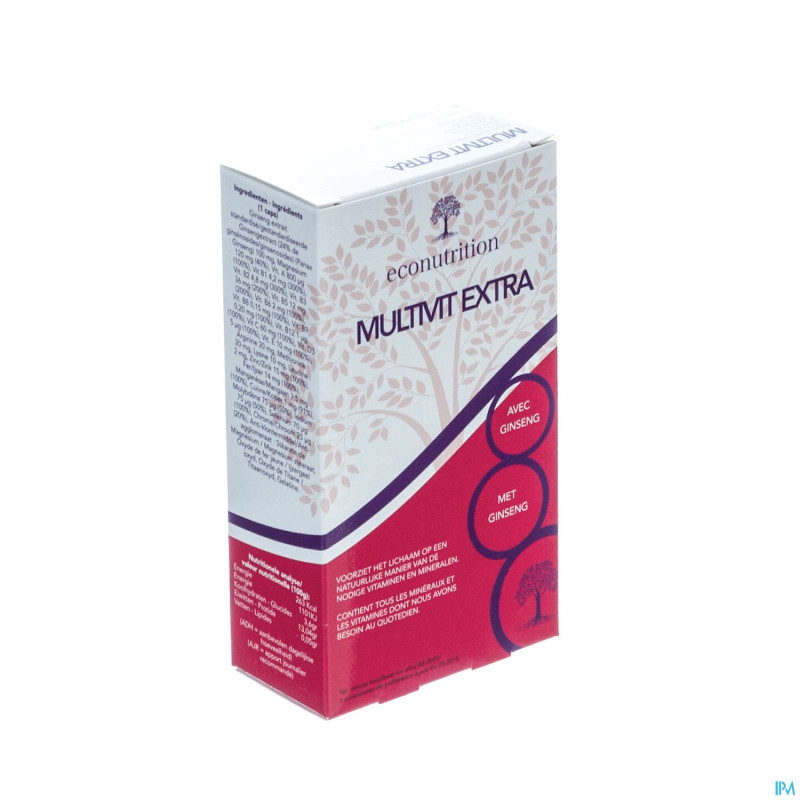 Econutrition multivit extra   caps  30