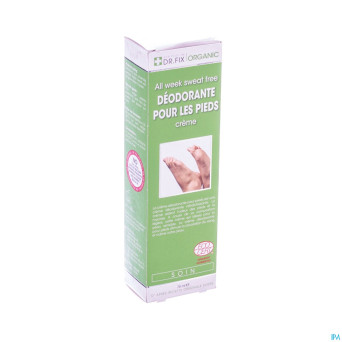 Dr.fix creme deo pieds organic    75ml fx02815
