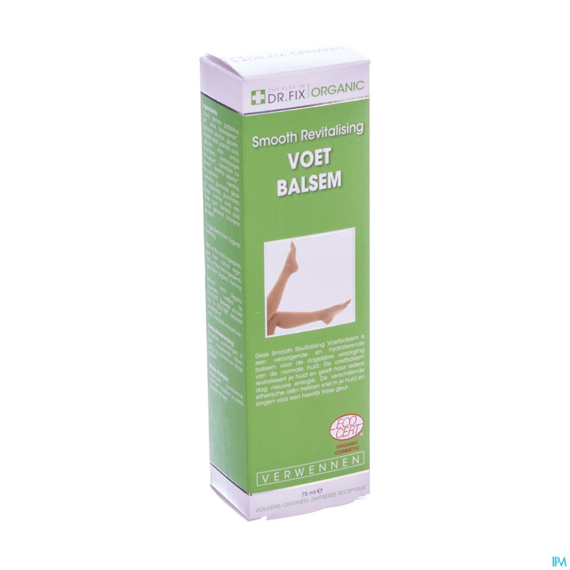 Dr.fix baume pieds organic    75ml fx02808