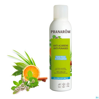 Allergoforce spray a/acarien hle ess 150ml