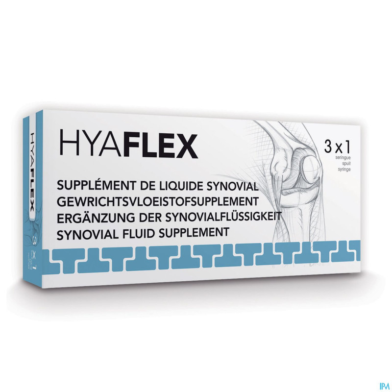 Hyaflex sol inj. intra articul. seringue   3x2,5ml