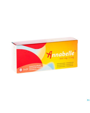 Annabelle 0,02 mg/3 mg comp  3 x 21