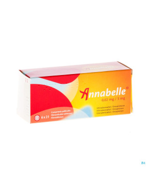 Annabelle 0,02 mg/3 mg comp  6 x 21
