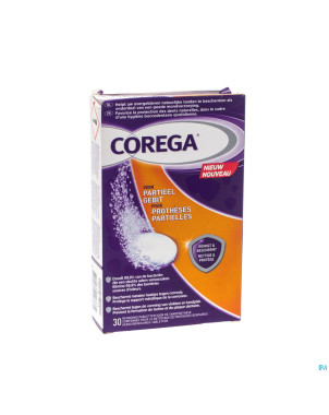 Corega comp prothese partielle nett.&protect. 30