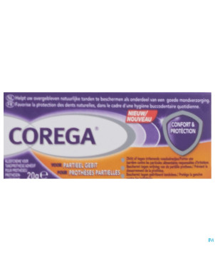 Corega creme prothese partielle conf.&protect.20g