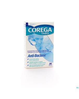 Corega anti bacterie tabl 36