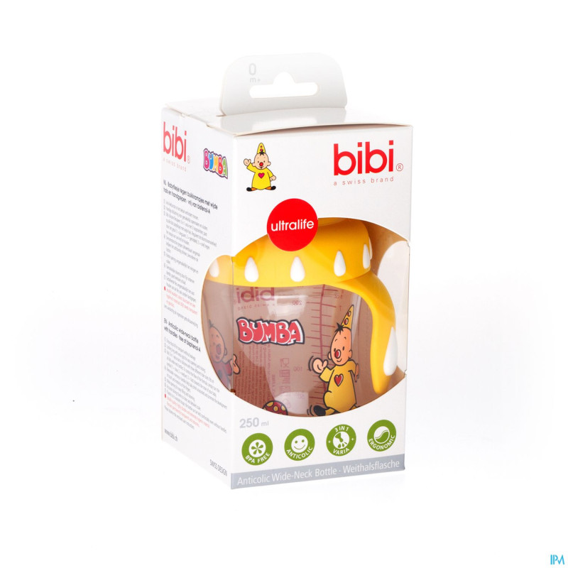 Bibi biberon wn bumba 250ml 0% bpa