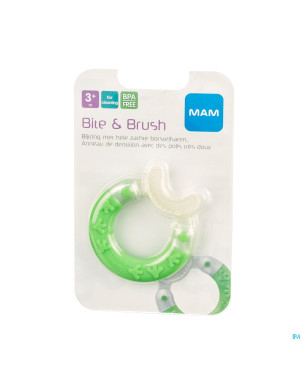 Mam bite & brush anneau dentition