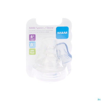 Mam tetine silicone spill-free teat