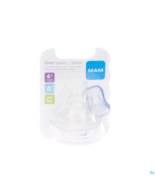 Mam tetine silicone spill-free teat
