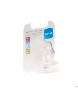 Mam tetine silicone spill-free teat