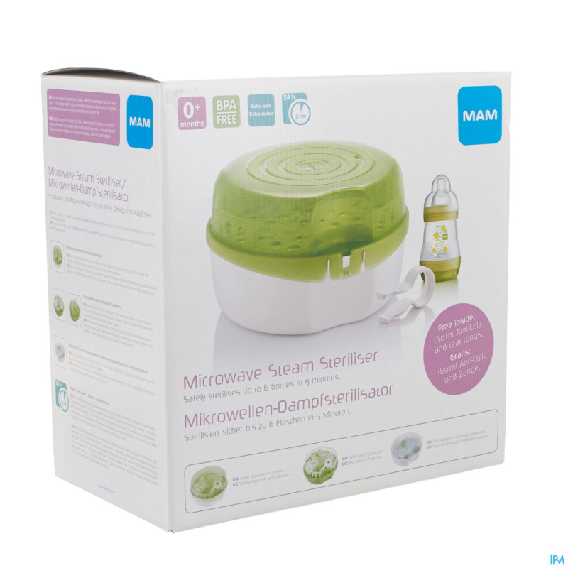 Mam sterilizer sterilisateur microwave