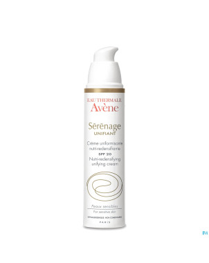 Avene serenage unifiant cr nutri-redens. ip20 40ml