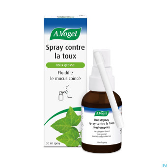 A.vogel spray toux grasse    30ml
