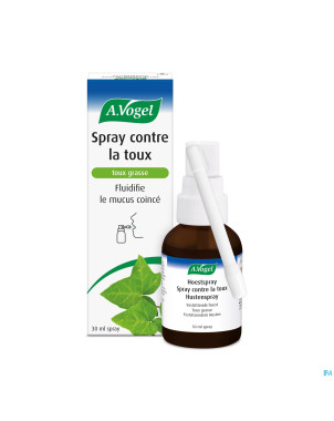 A.vogel spray toux grasse    30ml