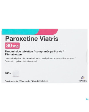 Paroxetine viatris 30mg comp 100 blister