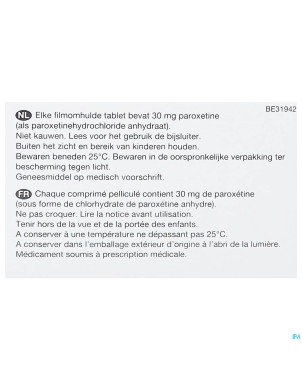 Paroxetine viatris 30mg comp 100 blister