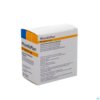 Micardisplus comp 98 x 80 mg/12,5 mg pi pharma pip