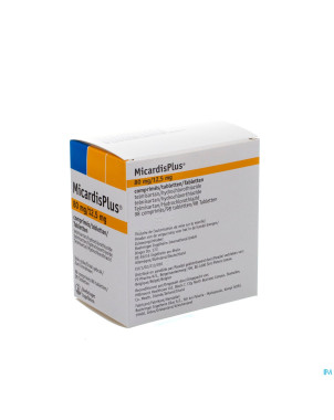 Micardisplus comp 98 x 80 mg/12,5 mg pi pharma pip