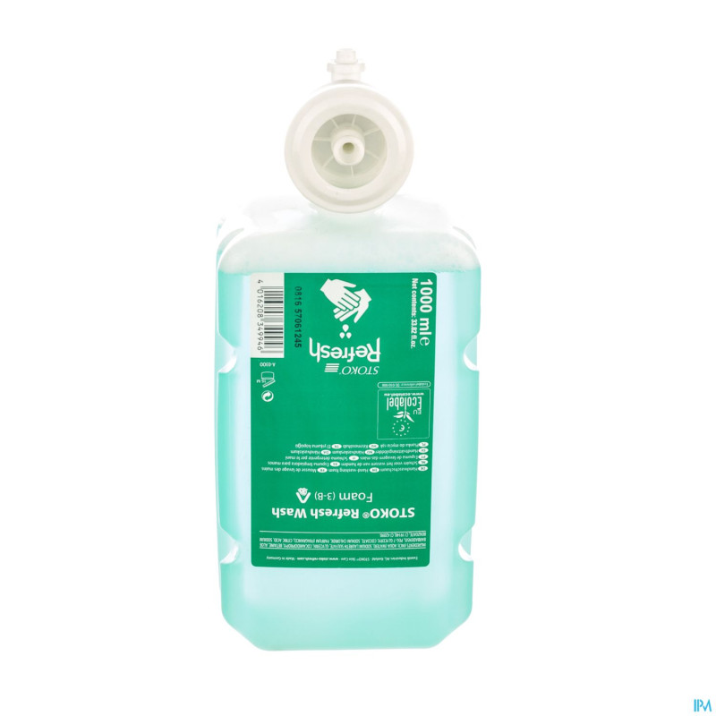 Stoko refresh wash foam   1000ml (3-b)