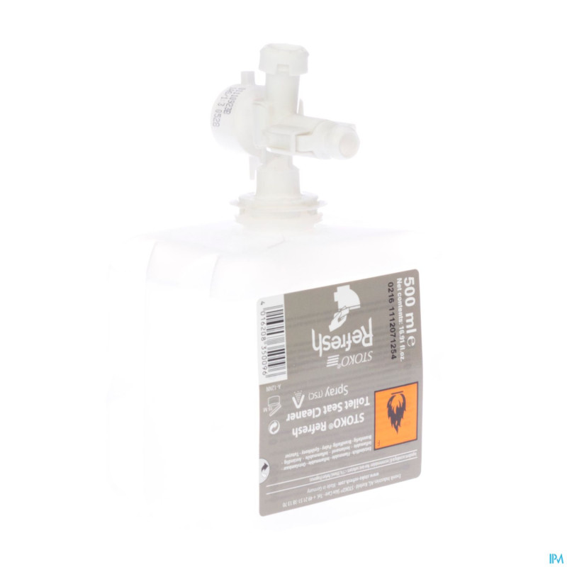 Stoko refresh toilet seat cleaner spray 500ml(tsc)
