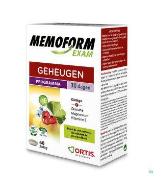 Ortis memoform exam    comp 5x12