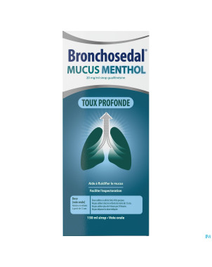 Bronchosedal mucus menthol 150ml 20mg/ml