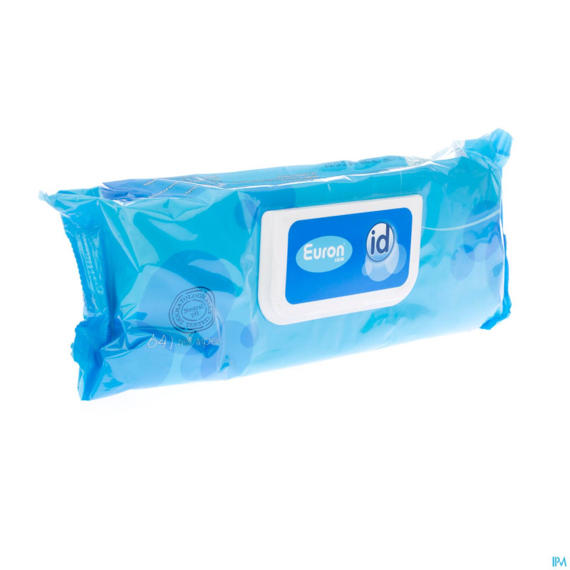Euron care serviettes humides 64    851006400