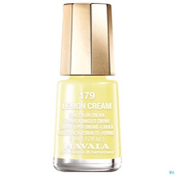 Mavala vao mini color lemon cream    5ml