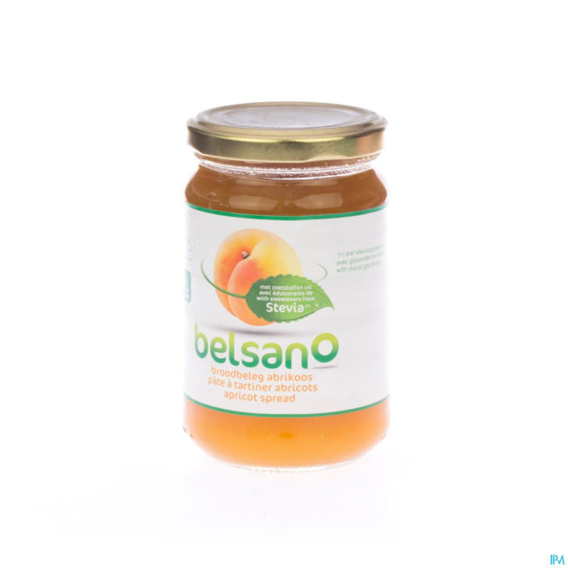 Belsano pate tartine abricot suc.+stevia 300g 6216