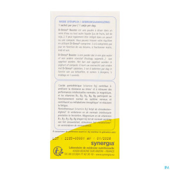 D-stress booster pdr    sach 20