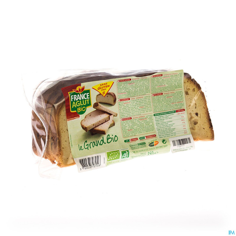 France aglut le grand bio 350g (4 tranches) 6865