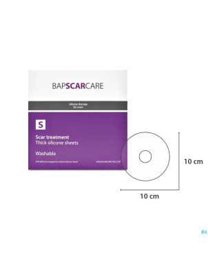 Bap scar care s pans mammaire adh sil 10cm 2 paire