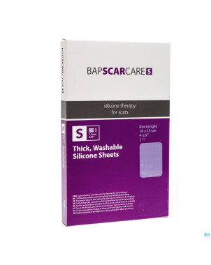 Bap scar care s pans adh sil 10x 15cm 2 pieces