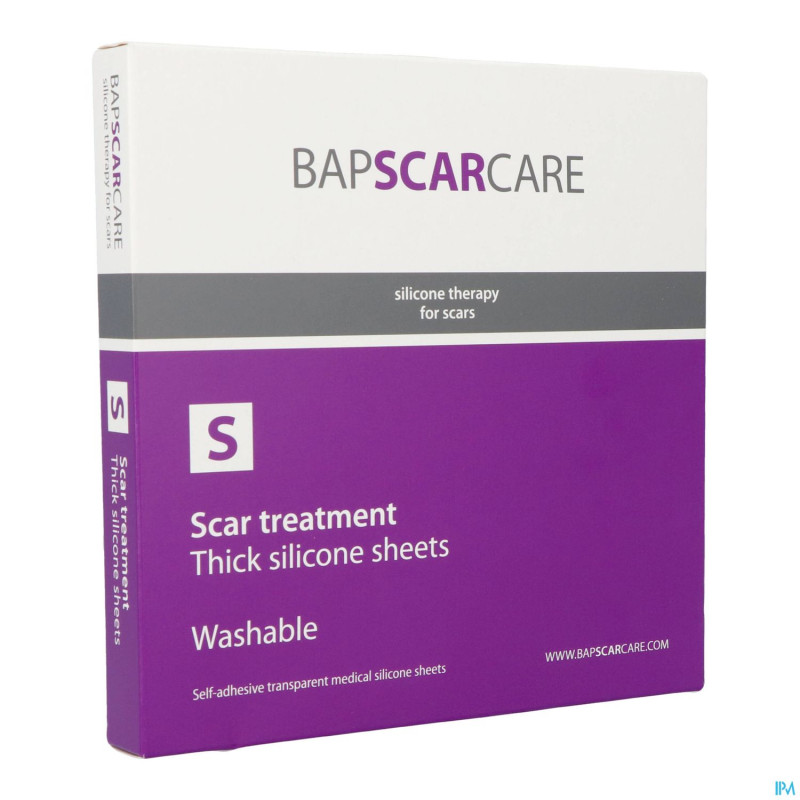 Bap scar care s pans adh sil  4x 30cm 2 paire