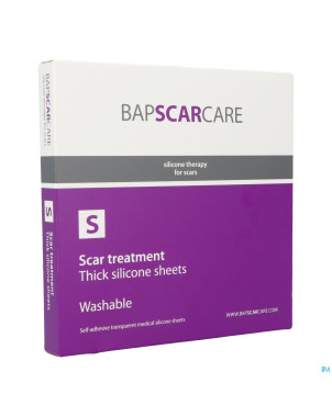 Bap scar care s pans adh sil  4x 30cm 2 paire