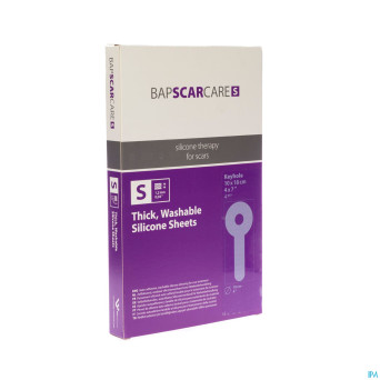Bap scar care s pans adh sil diam.10x18cm 2 paires
