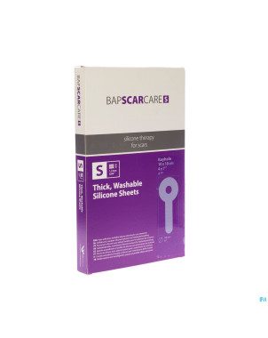 Bap scar care s pans adh sil diam.10x18cm 2 paires