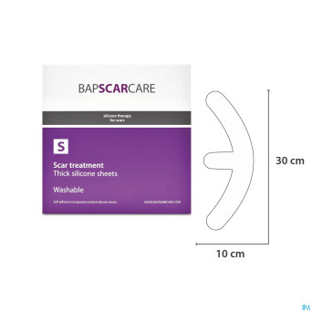 Bap scar care s pans adh sil 40x10x30cm 2 paire