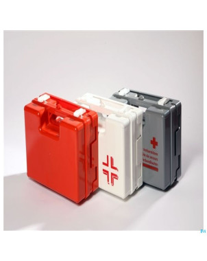 Pharmamedium boite secours 28x20x11,5cm orange