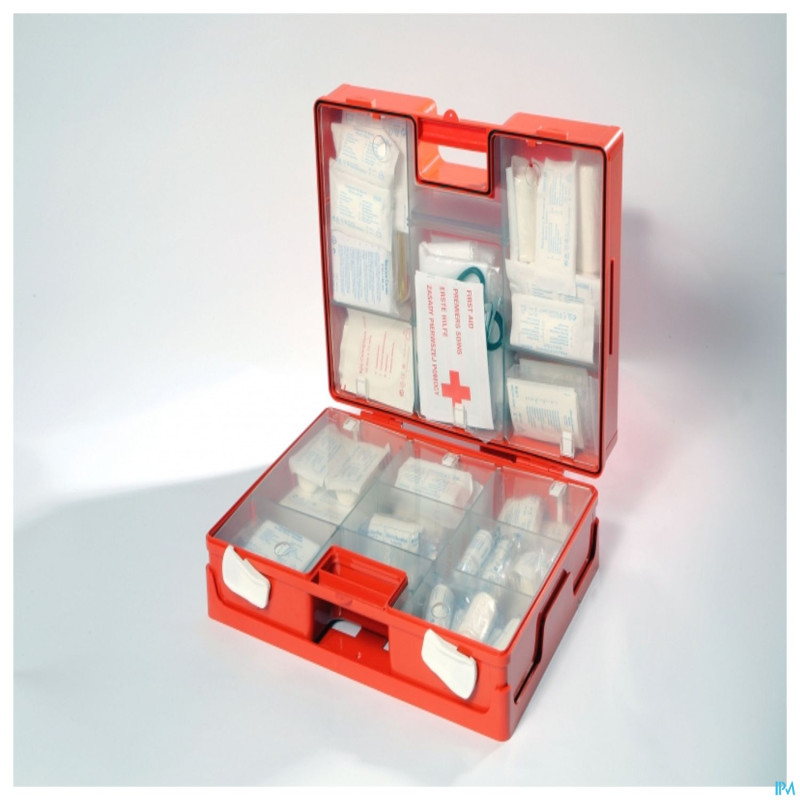 Pharmaplus boite secours 44,5x32x15cm orange